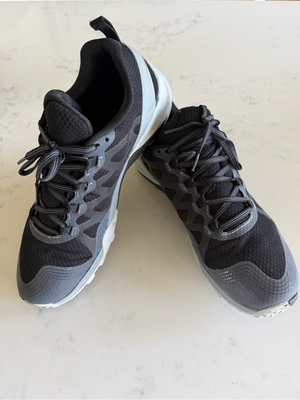 Women’s Black and Gray Trail Shoes with Vibram Outsole
